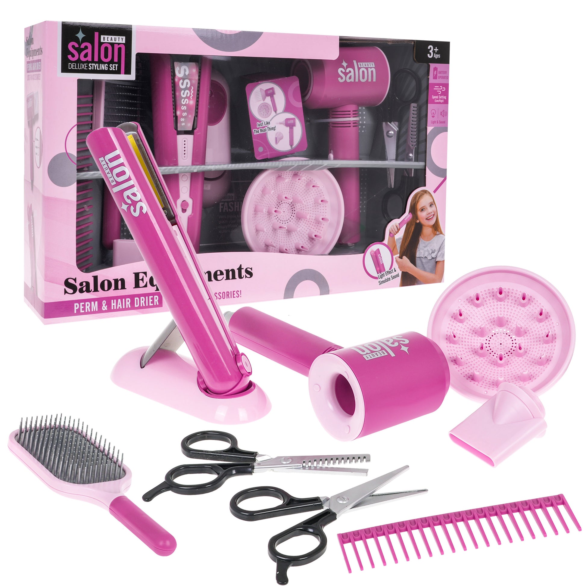 Frizerski set + pribor