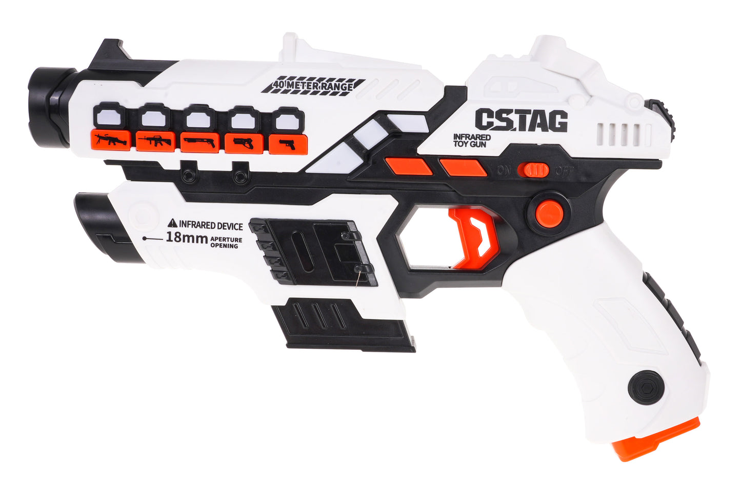 Set laserskih pištolja + štitovi s funkcijom dima