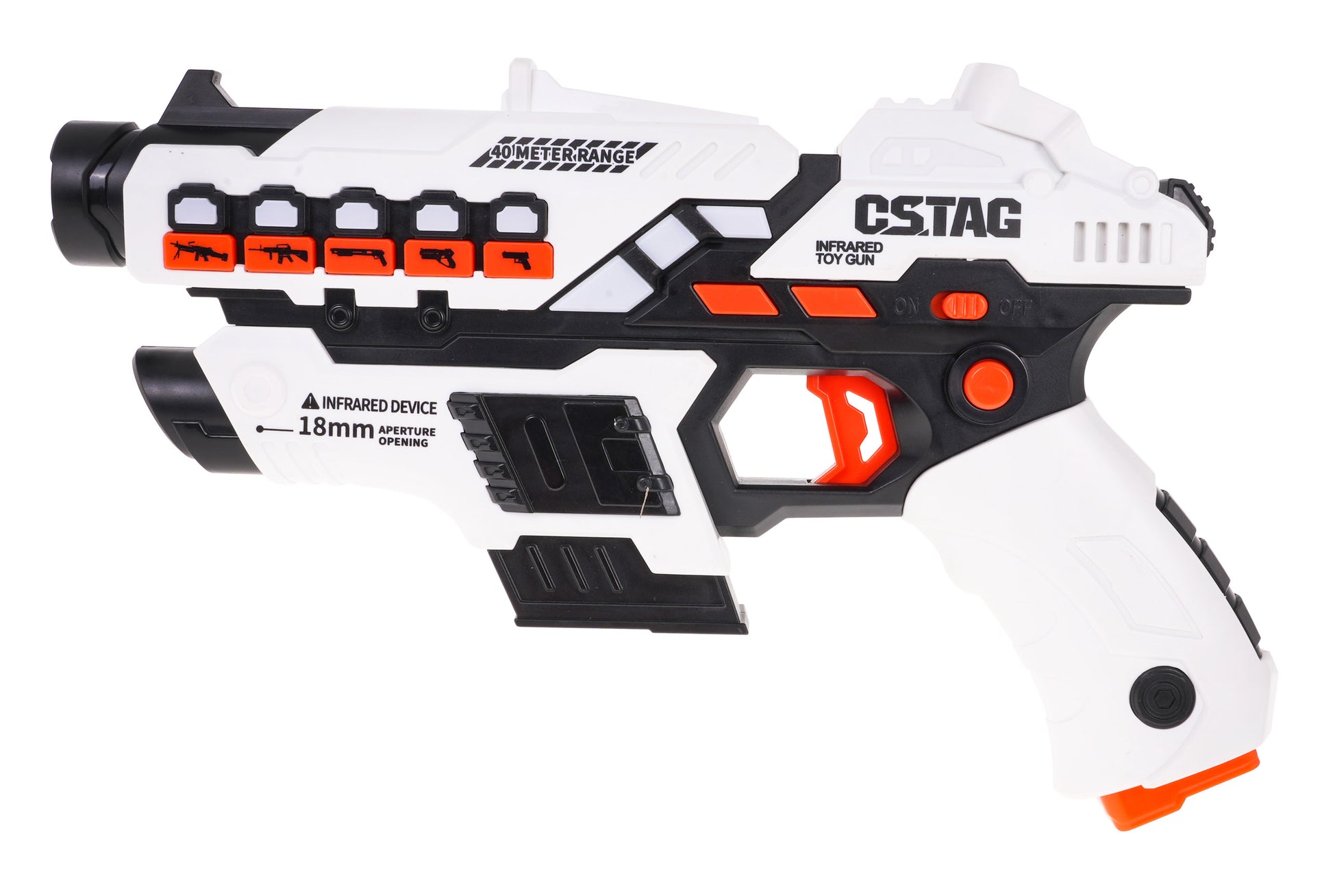 Set laserskih pištolja + štitovi s funkcijom dima
