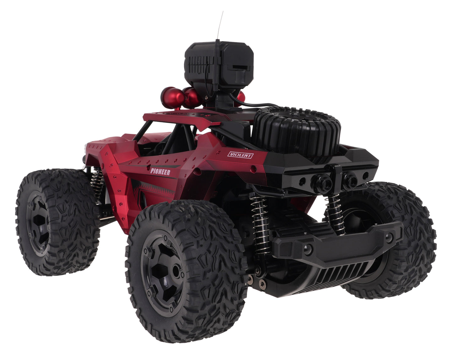 MEGA gusjeničar PIONEER s kamerom | Crvena