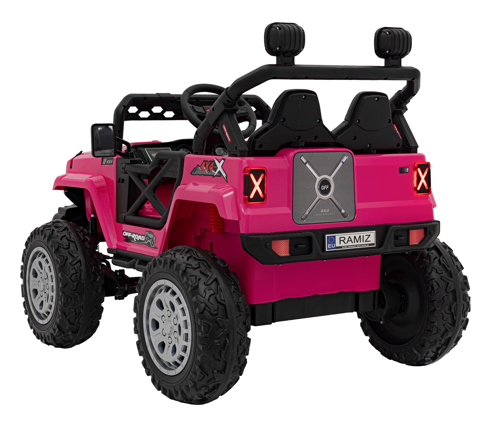 OFF ROAD Brzo Crne boje | Ružičasta