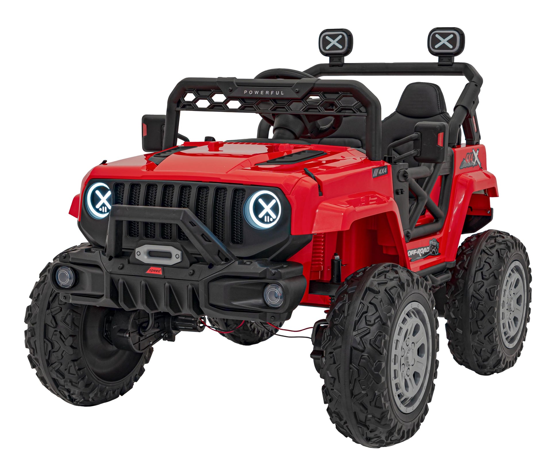 OFF ROAD Brzo Crne boje | Crvena