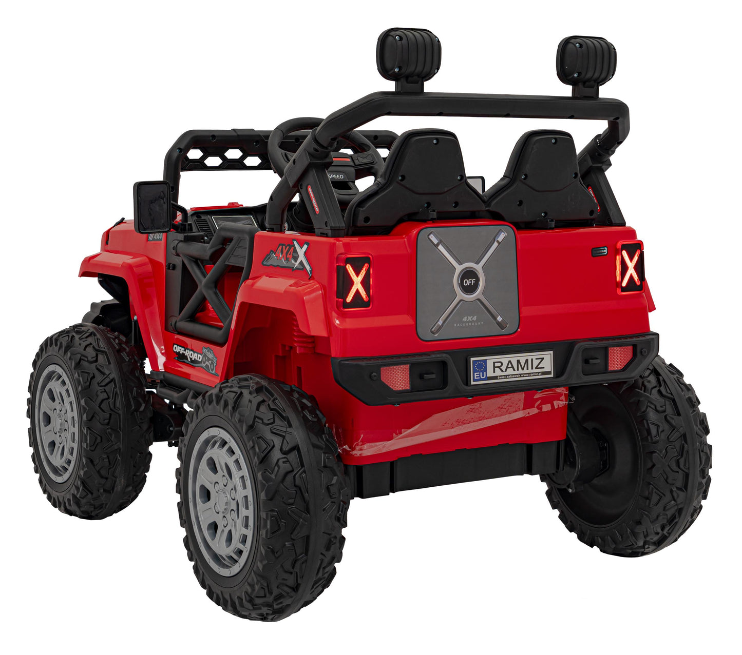 OFF ROAD Brzo Crne boje | Crvena