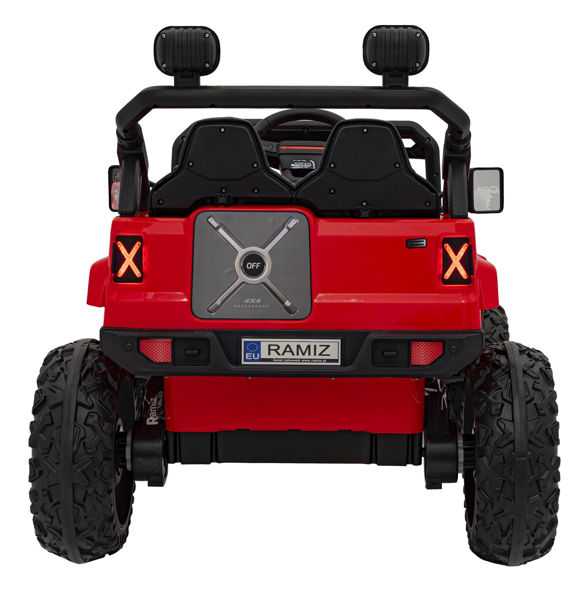 OFF ROAD Brzo Crne boje | Crvena