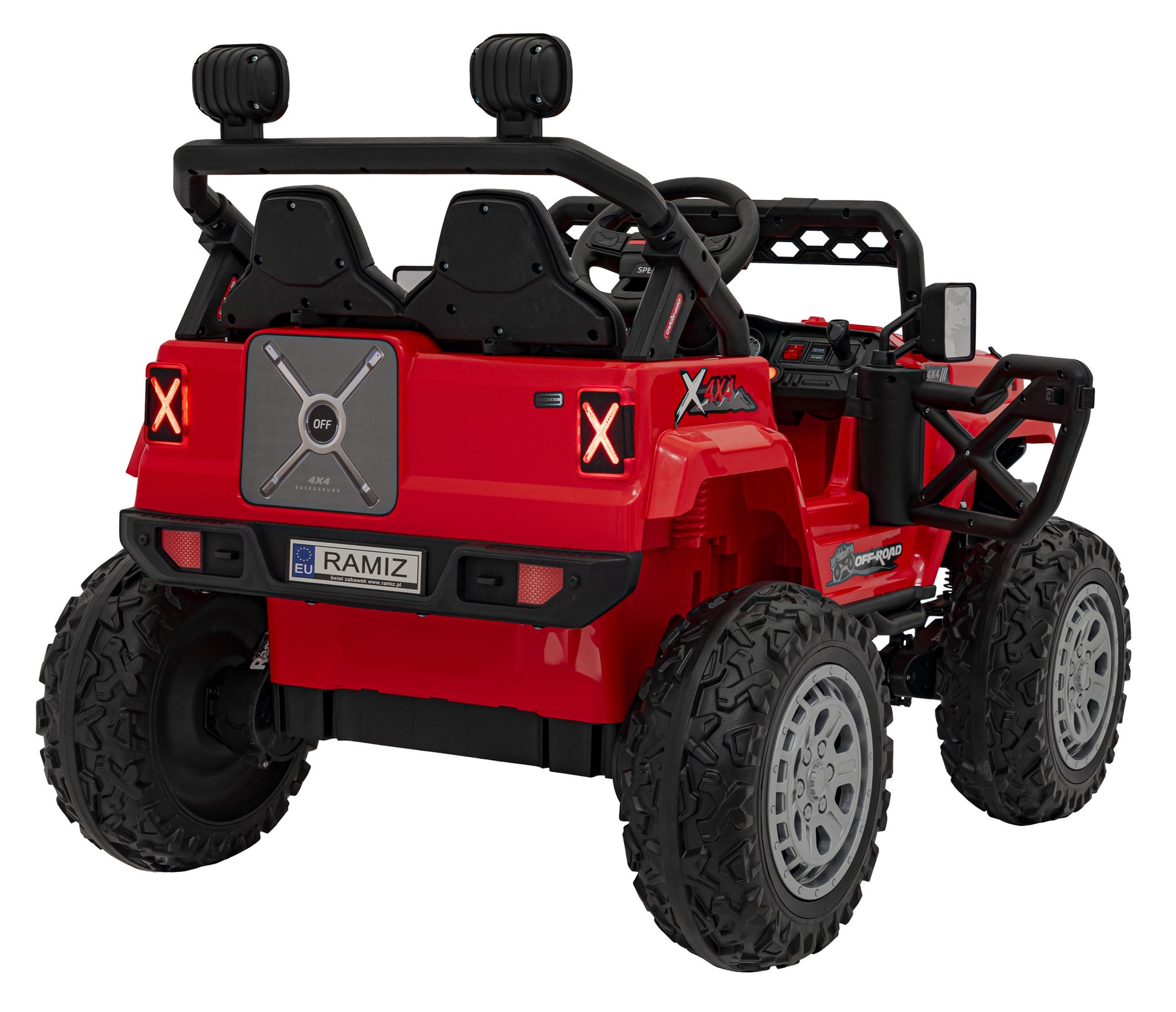 OFF ROAD Brzo Crne boje | Crvena