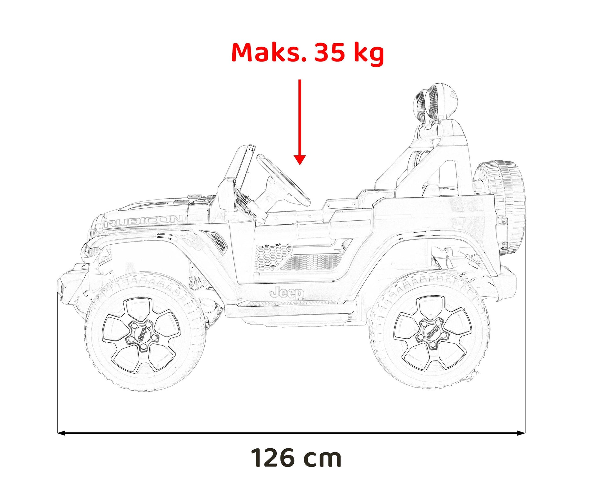 Jeep Wrangler Rubicon Orange