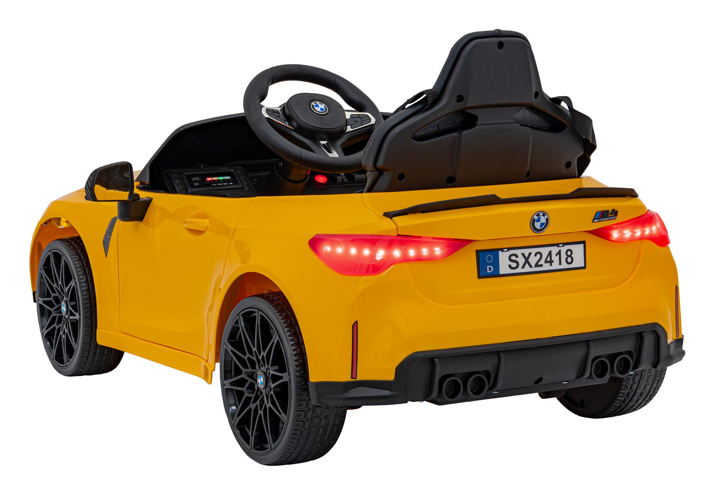 BMW M4 žute boje | Žuta