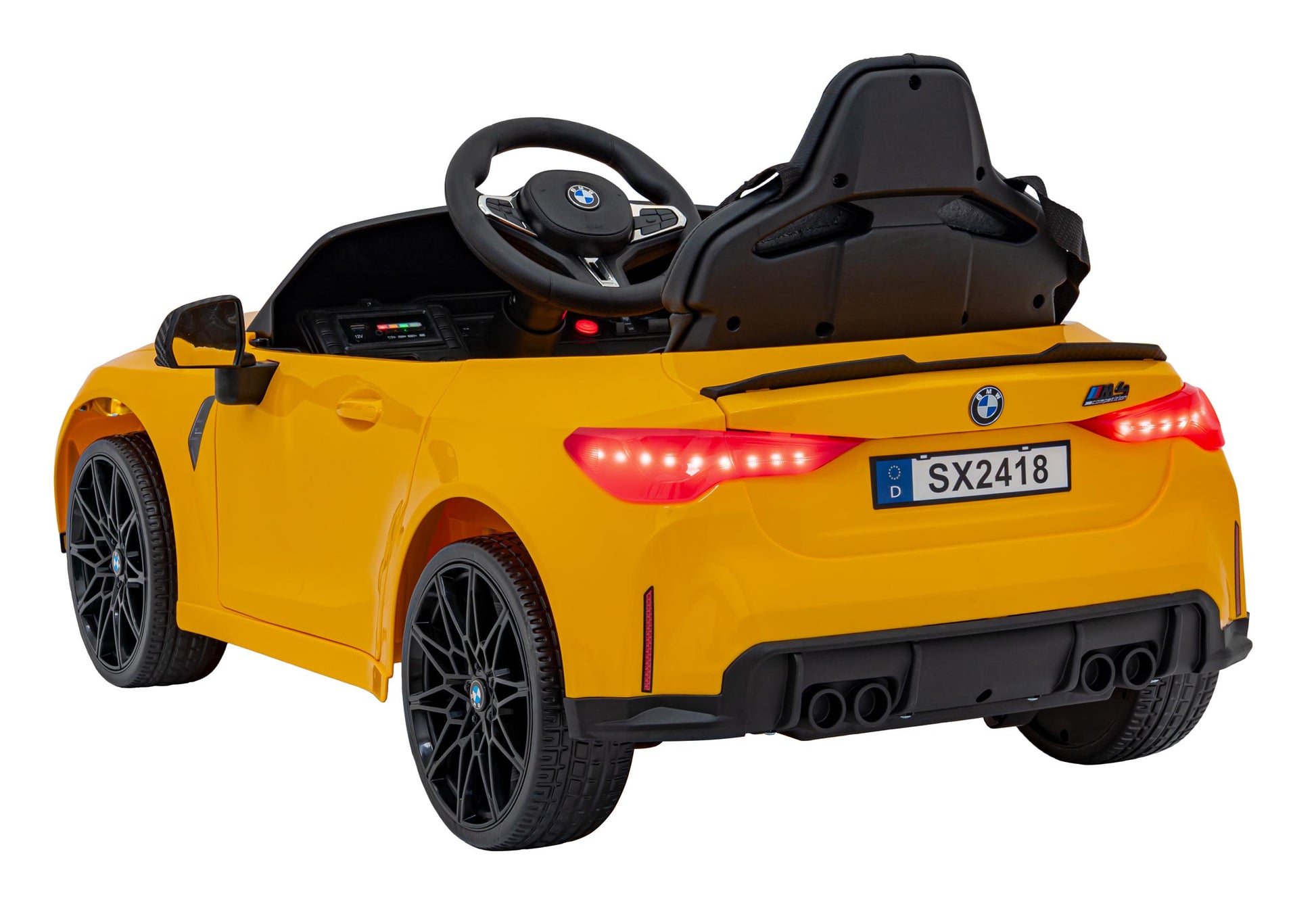BMW M4 žute boje | Žuta