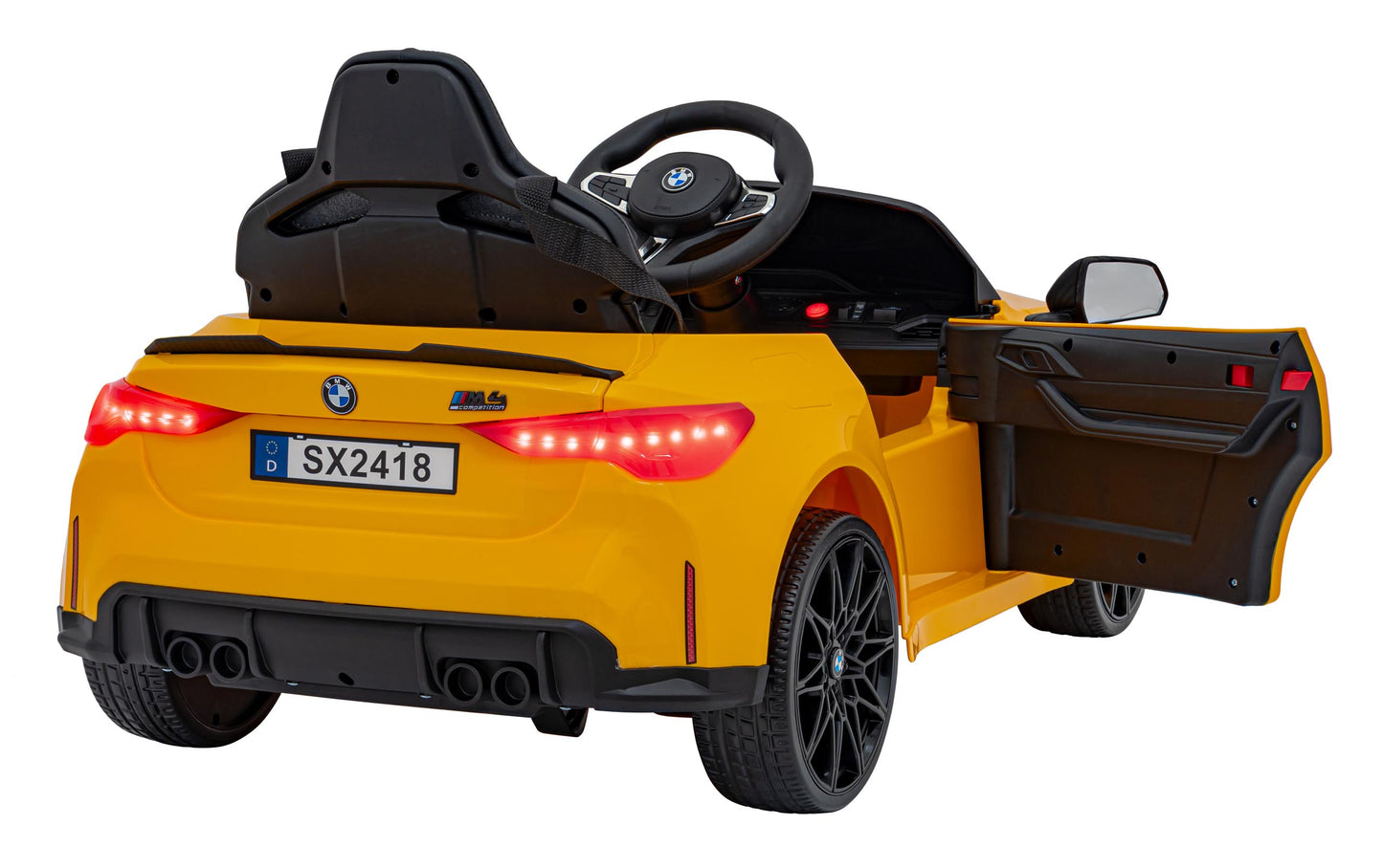 BMW M4 žute boje | Žuta