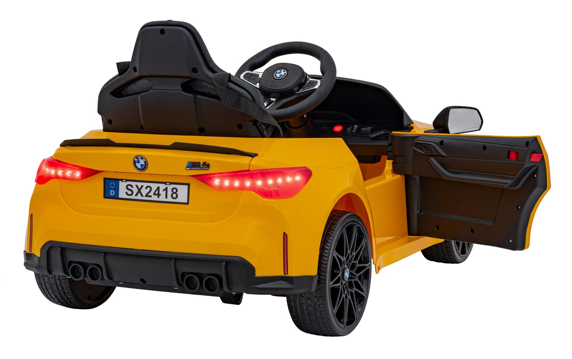 BMW M4 žute boje | Žuta