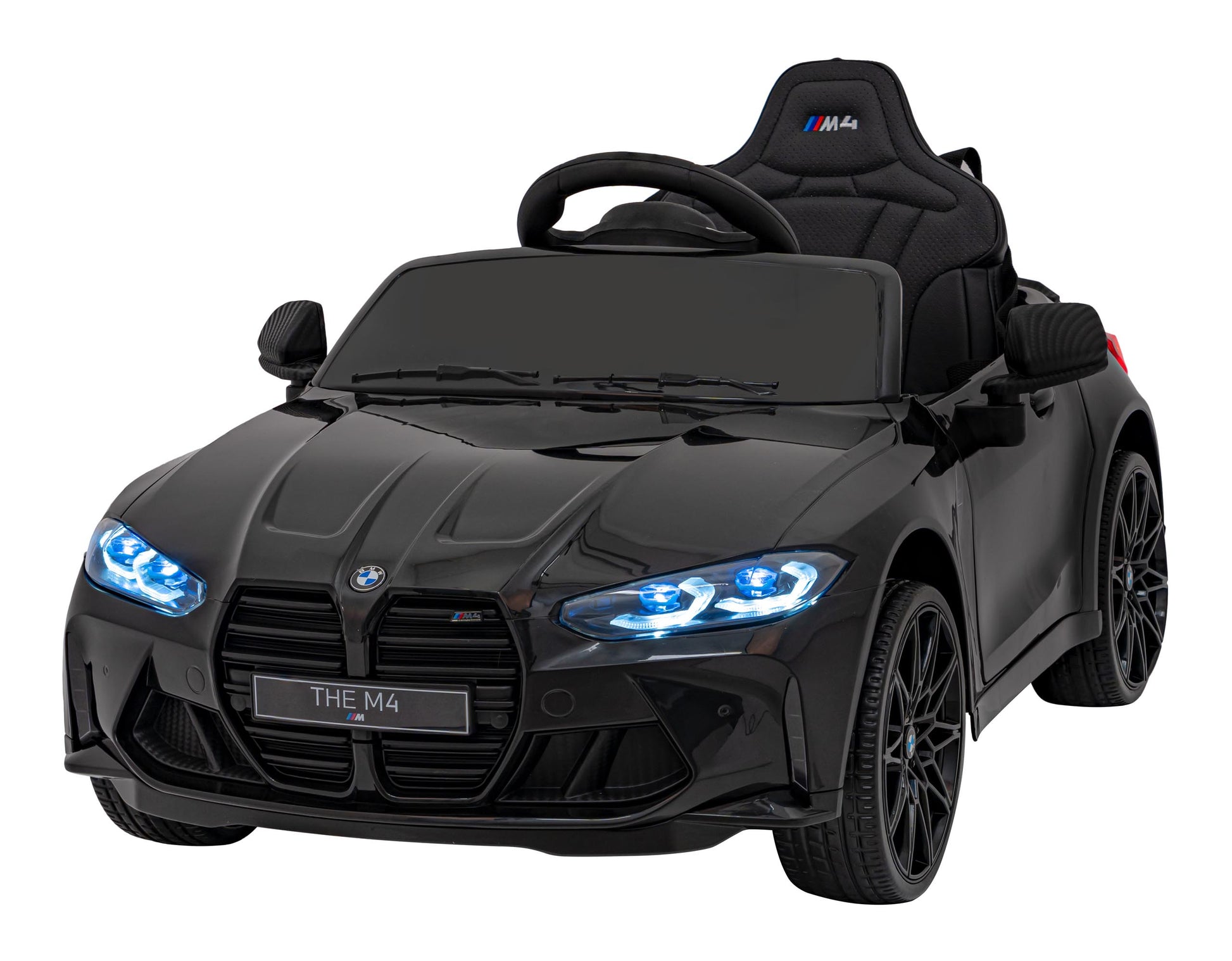 BMW M4 žute boje | Crna