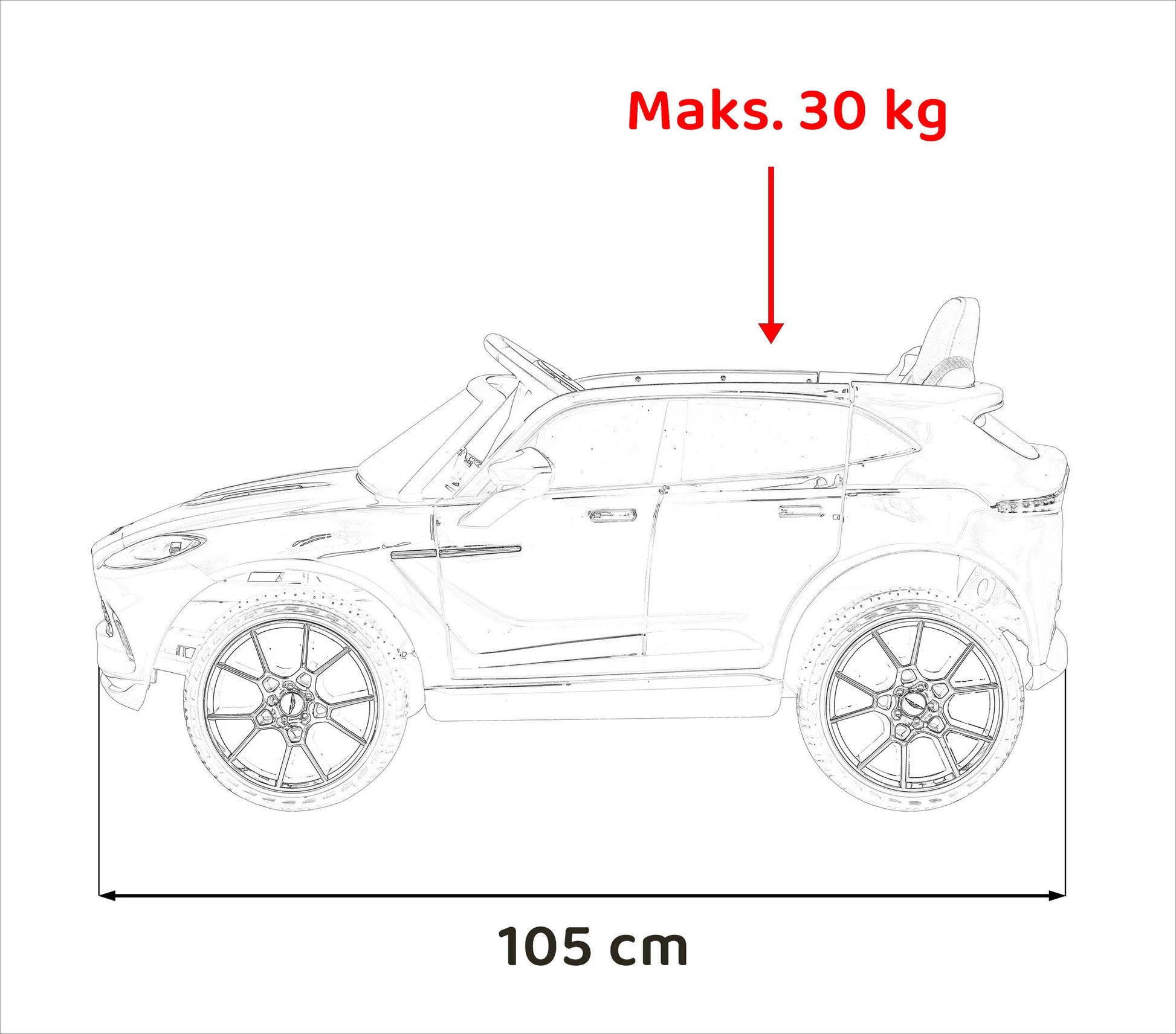 Aston Martin DBX Crveno