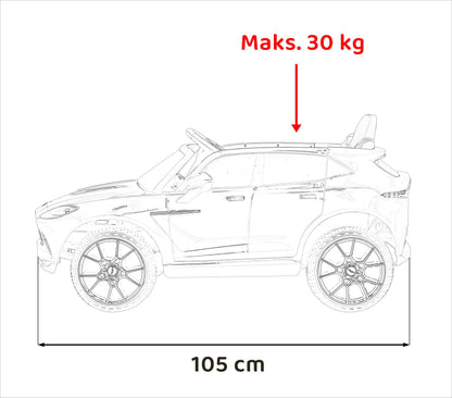Aston Martin DBX Crveno