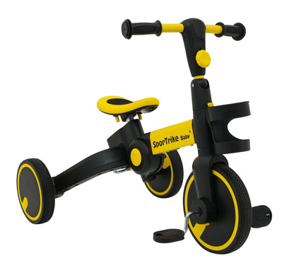 Happy Bike 3u1 Sportrike Yellow