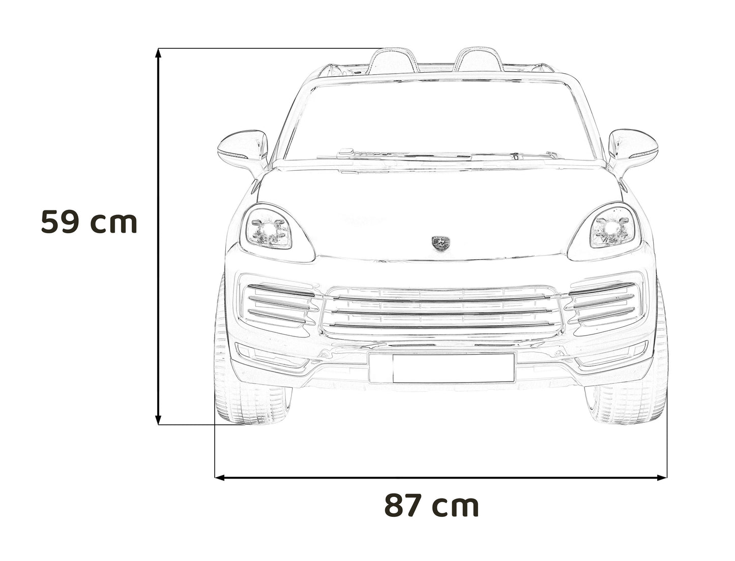 Porsche Cayenne S Lakiranje u bijelo