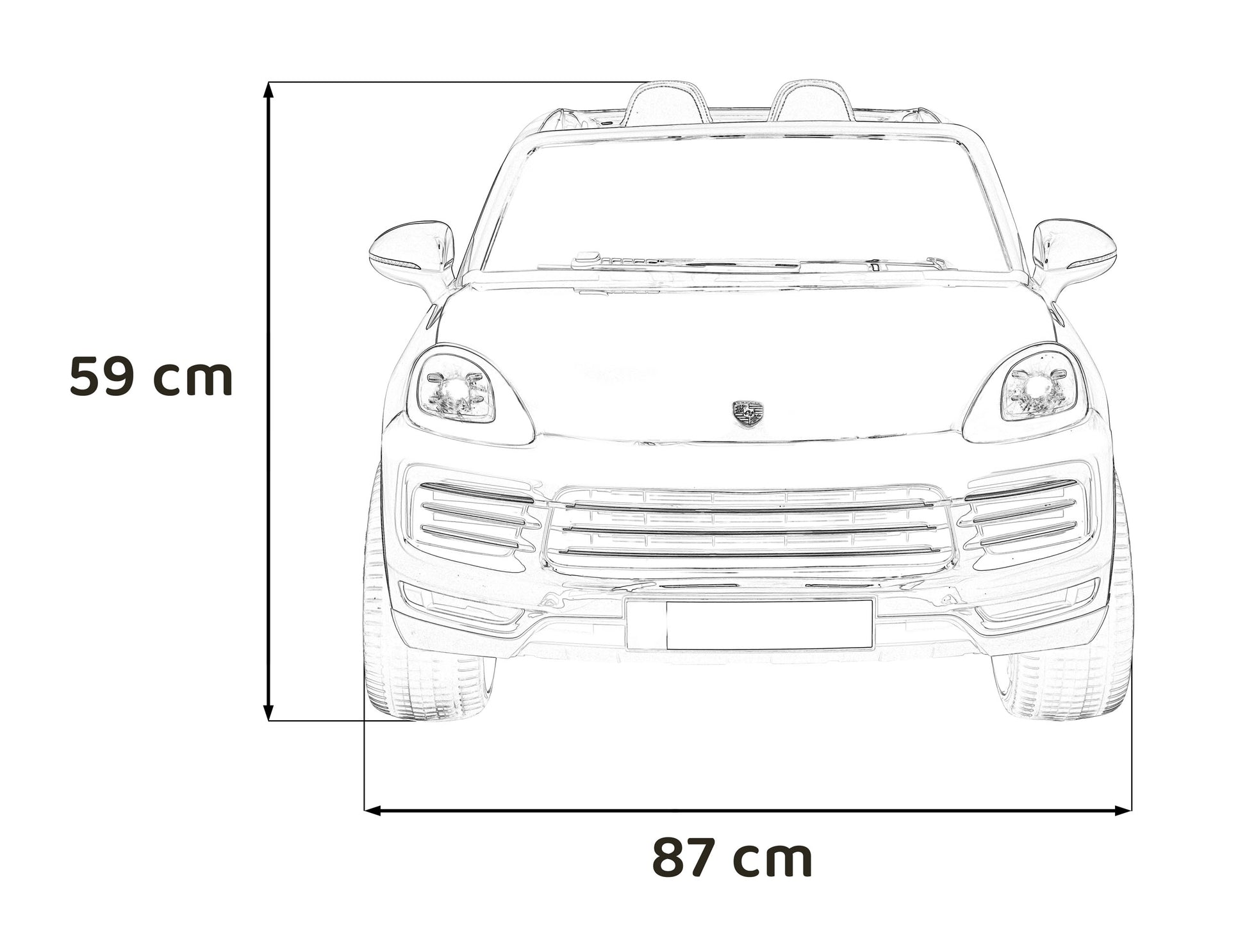 Porsche Cayenne S Lakiranje u bijelo
