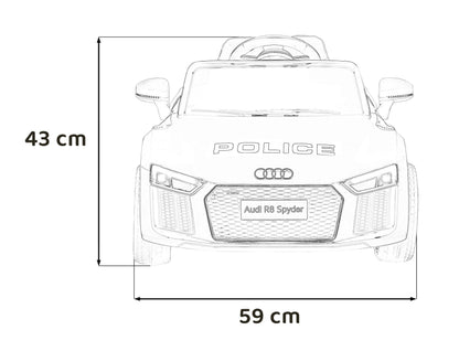 Audi R8 Policija