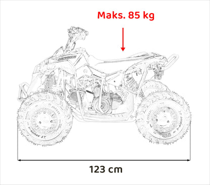 RENEGADE 110CC Vozila na plinski pogon | Zelena