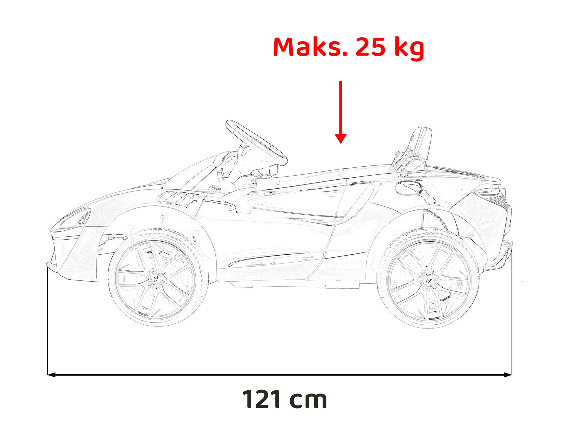 Mclaren Artura plave boje | Crna