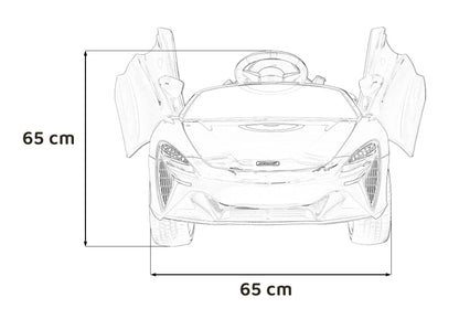 Mclaren Artura plave boje | Narančasta