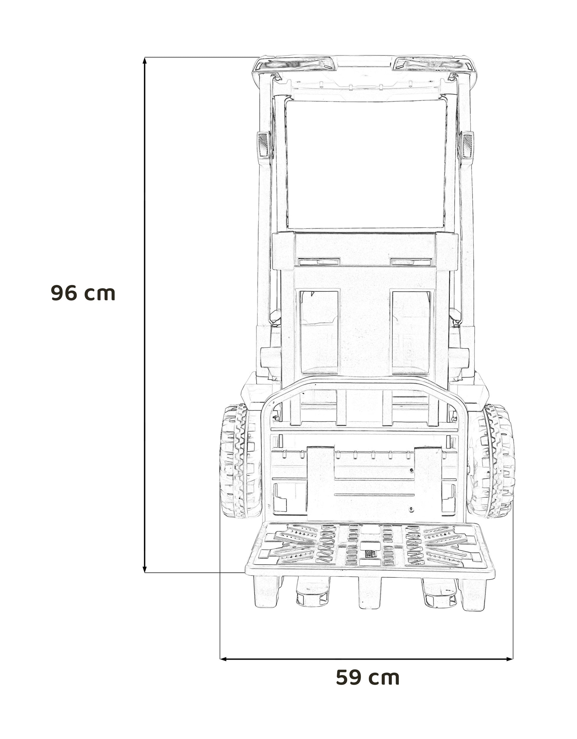 JCB viličar žuto
