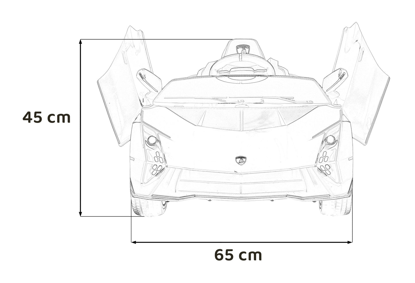 Lamborghini Invincible crveno