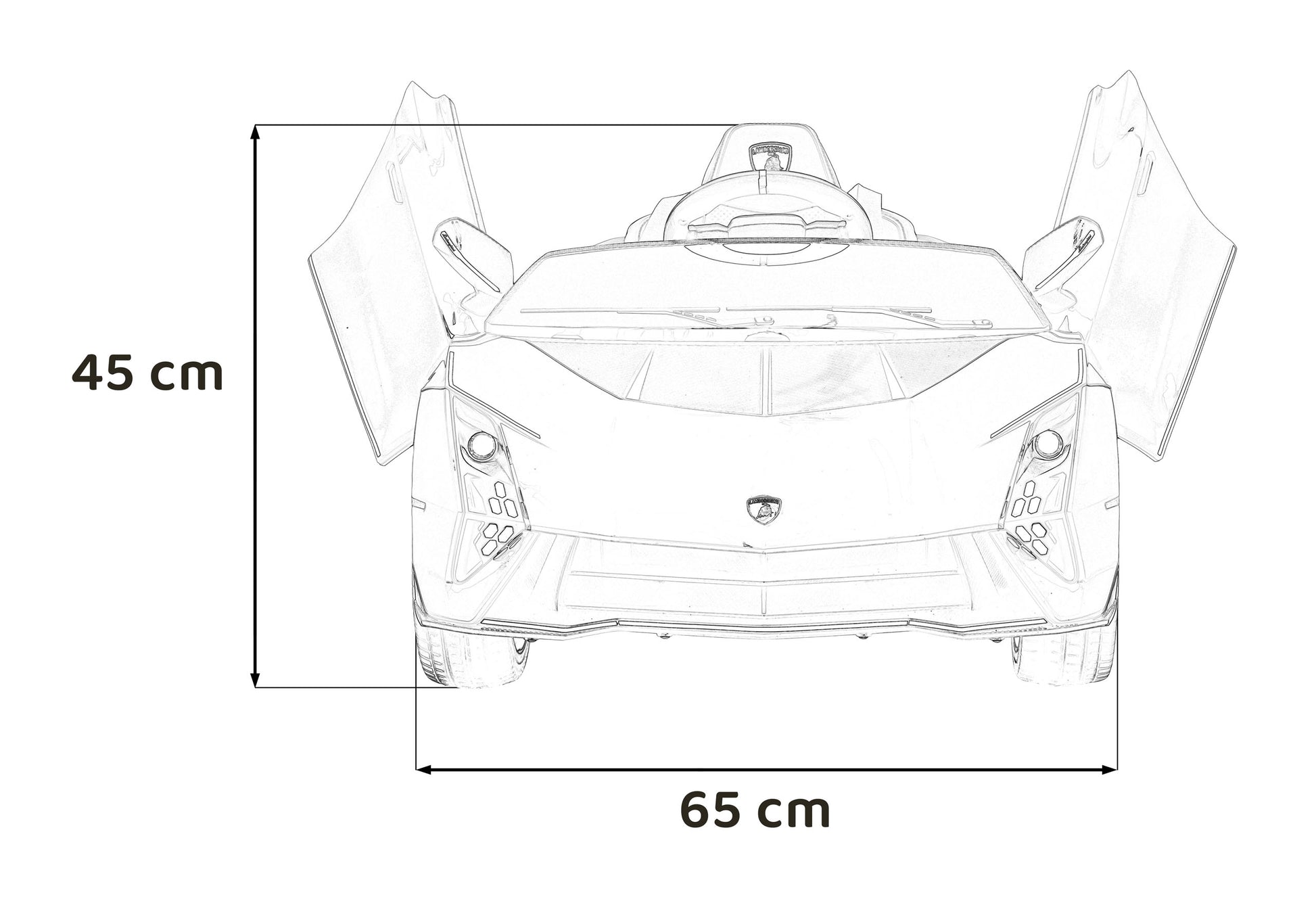 Lamborghini Invincible crveno