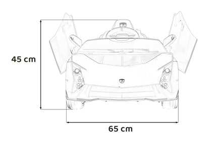 Lamborghini Invincible crveno
