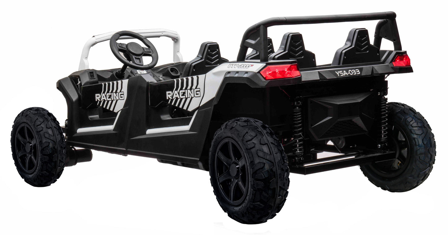 Buggy ATV RACING UTV2000 s 4 sjedala i litij-ionska baterija | Bijela