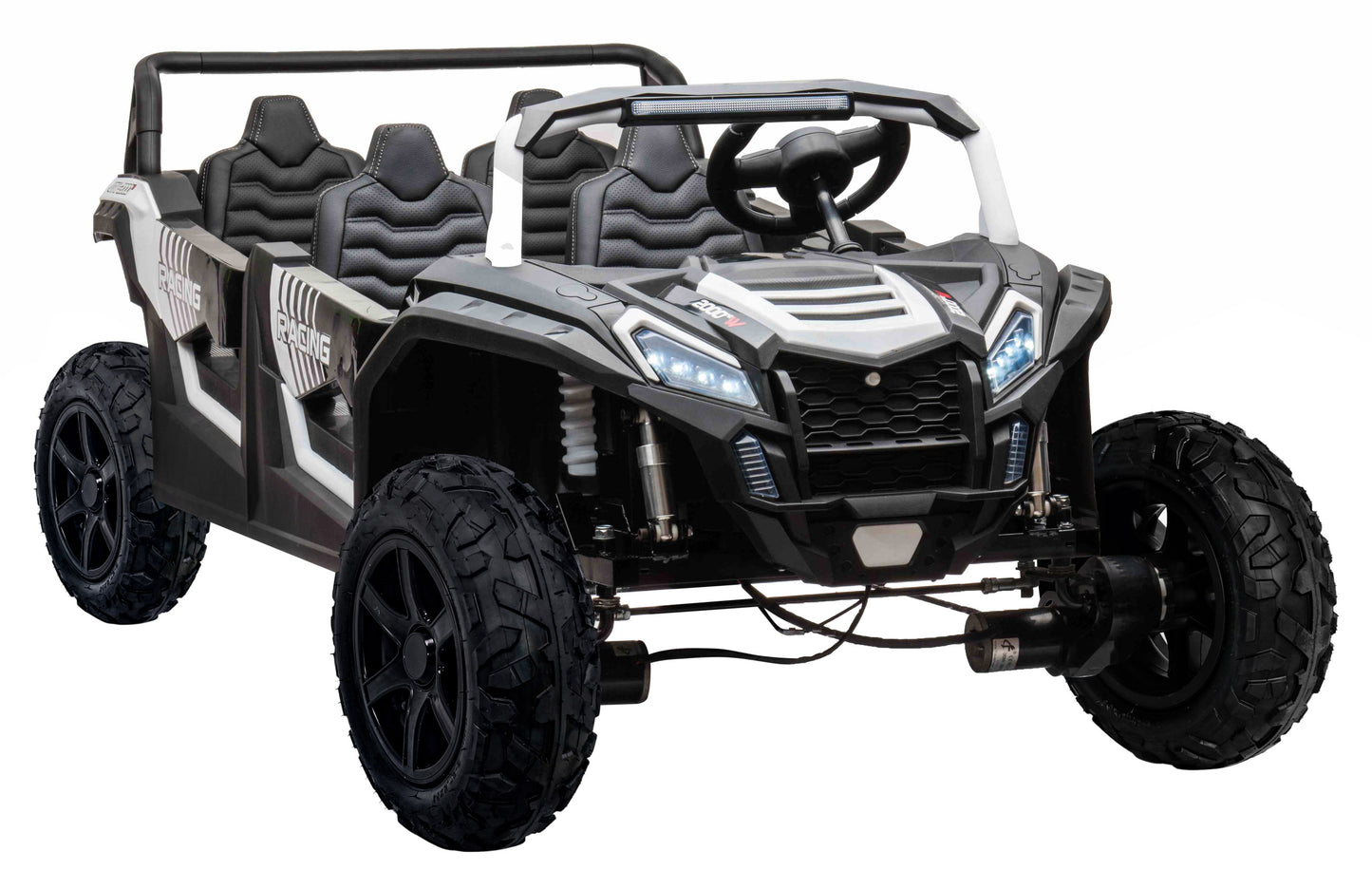 Buggy ATV RACING UTV2000 s 4 sjedala i litij-ionska baterija | Bijela