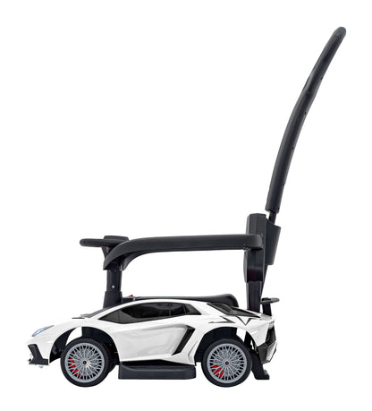 Voznja, dječja kolica Lamborghini Aventador SV — Bijela | Bijela