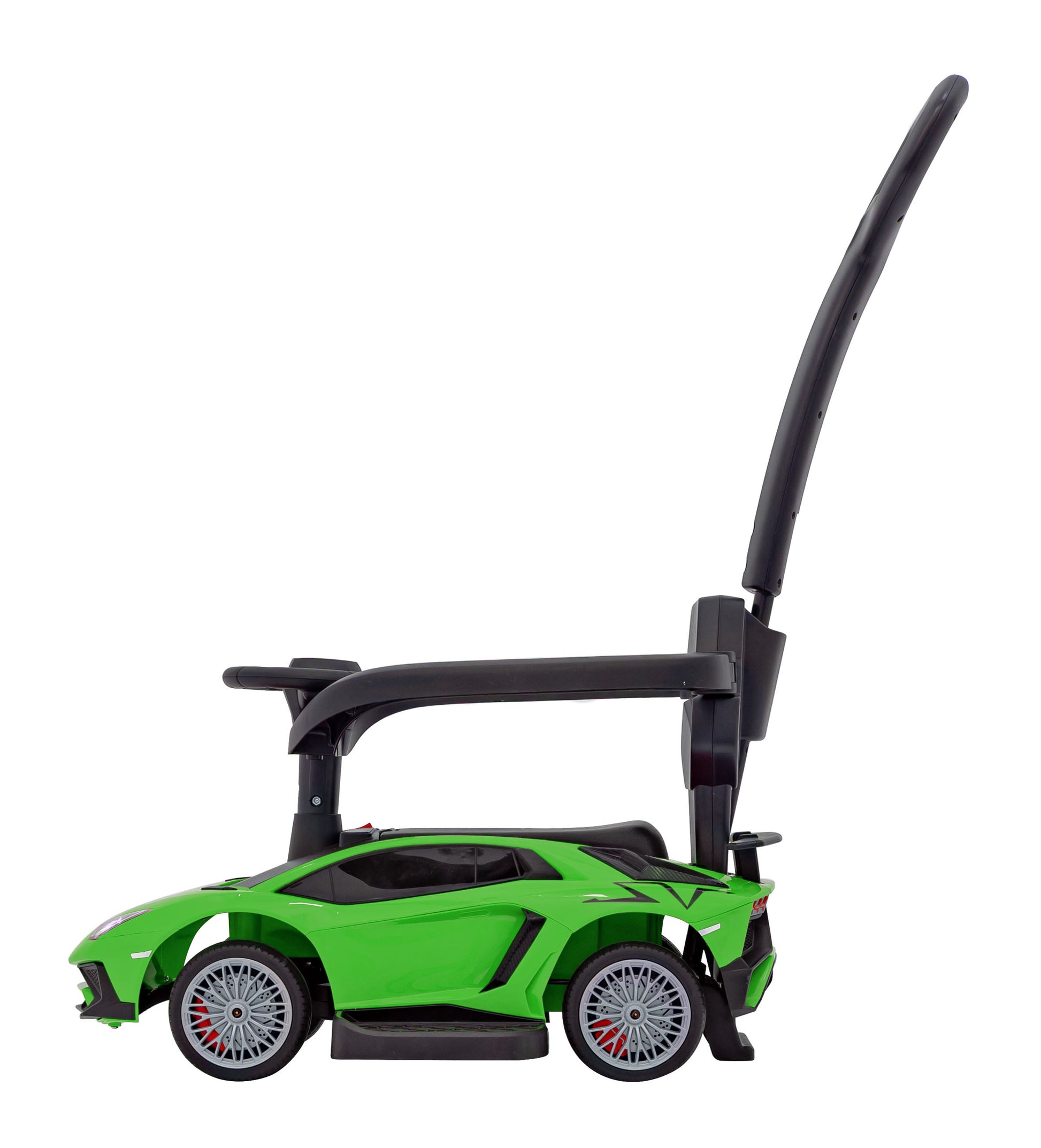 Voznja, dječja kolica Lamborghini Aventador SV — Bijela | Zelena