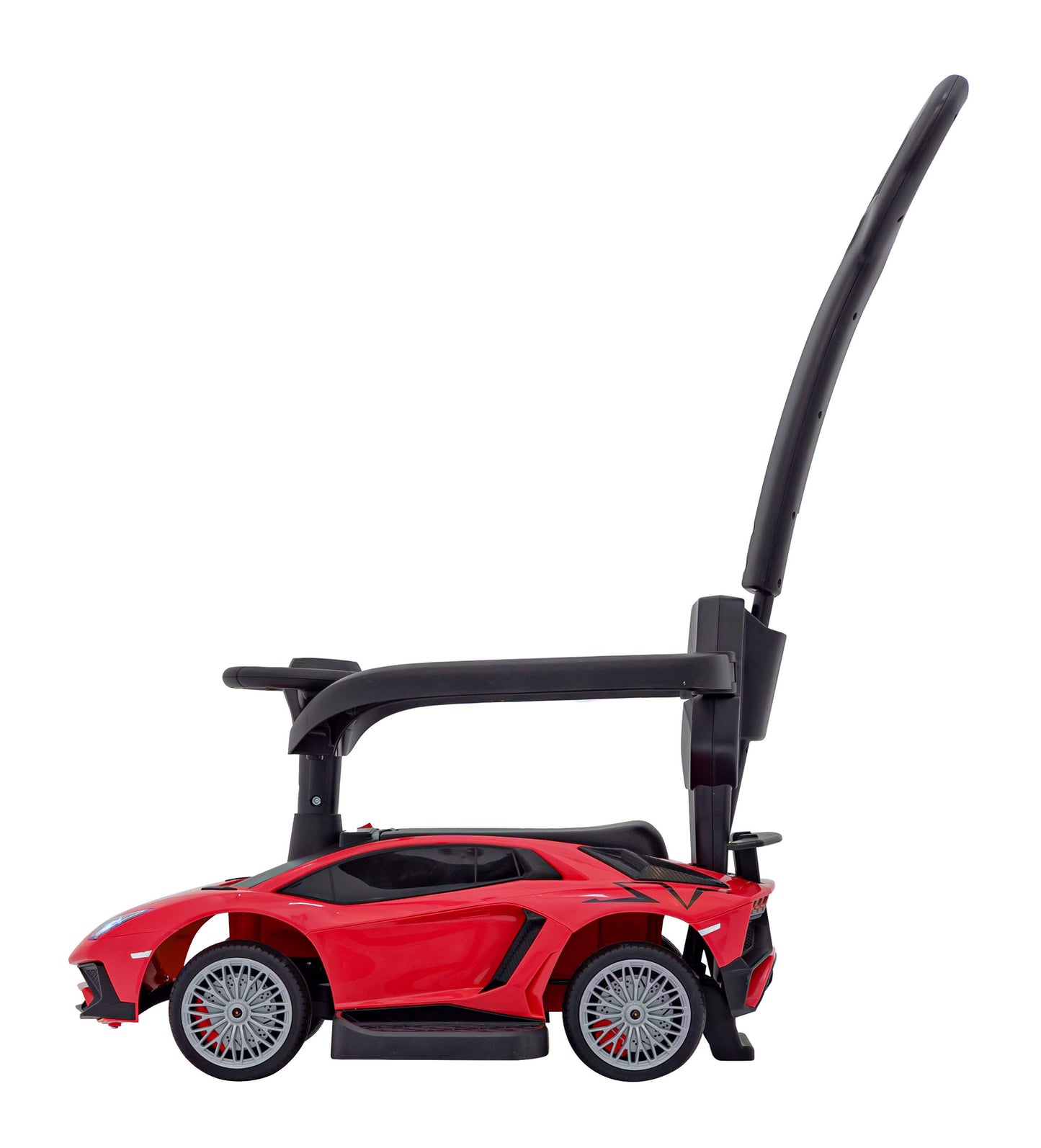 Voznja, dječja kolica Lamborghini Aventador SV — Bijela | Crvena