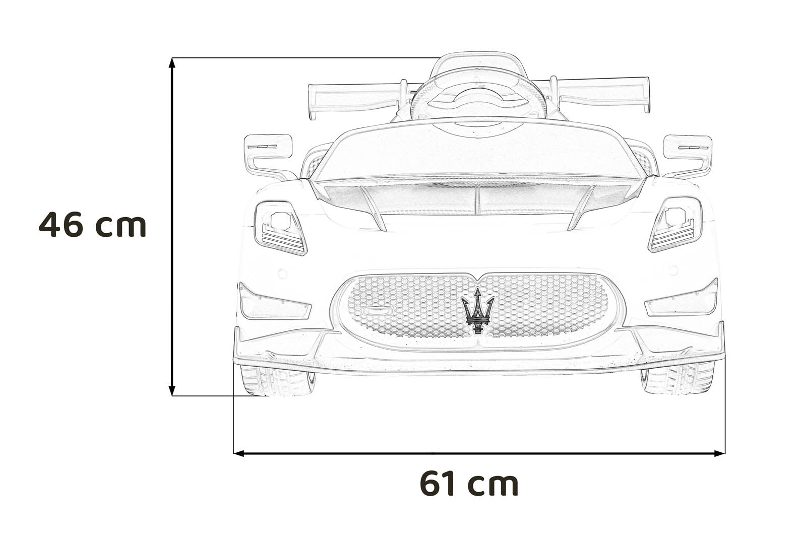 Maserati MC20 GT2 bijele boje