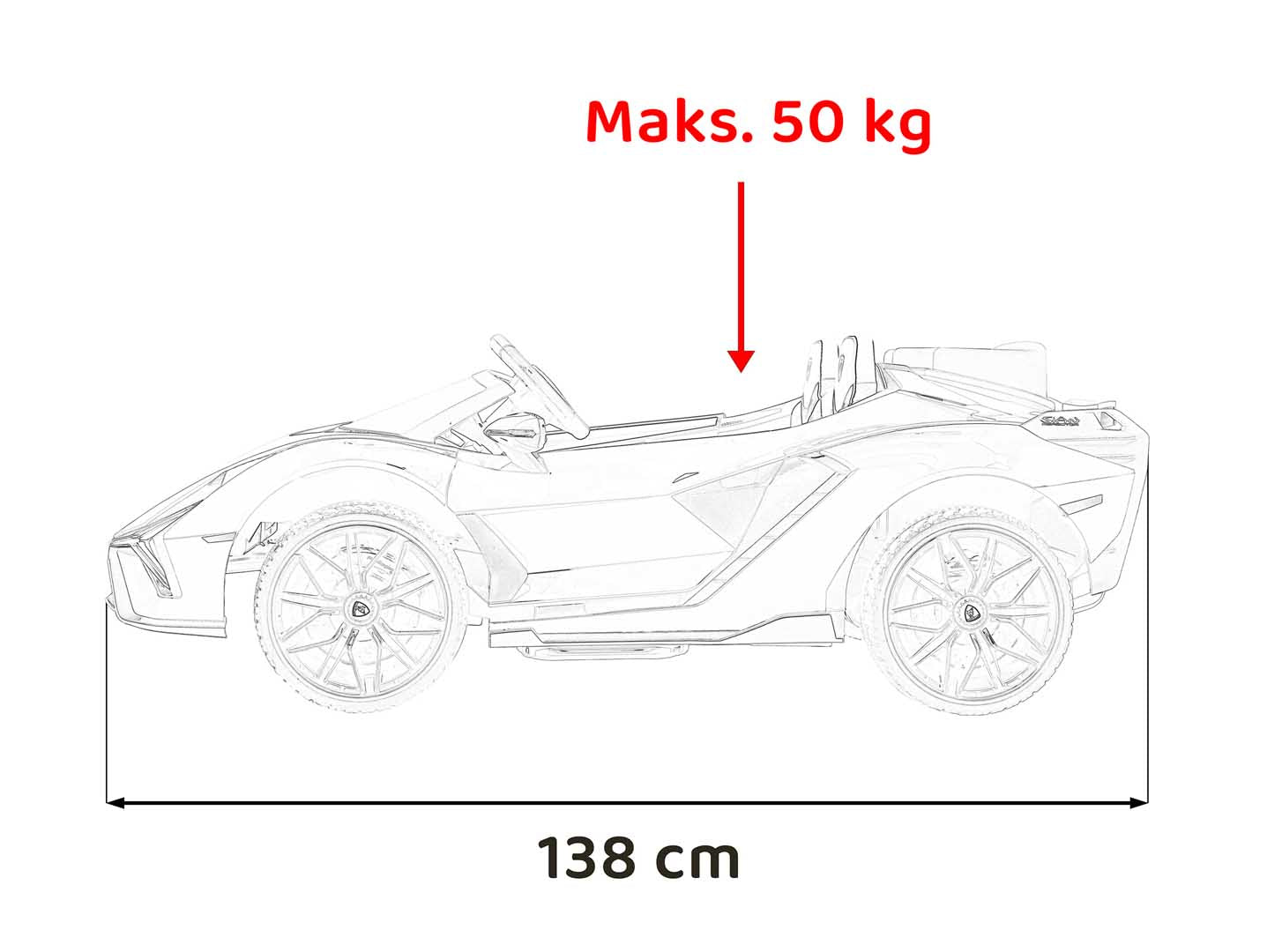 Lamborghini SIAN | Crvena