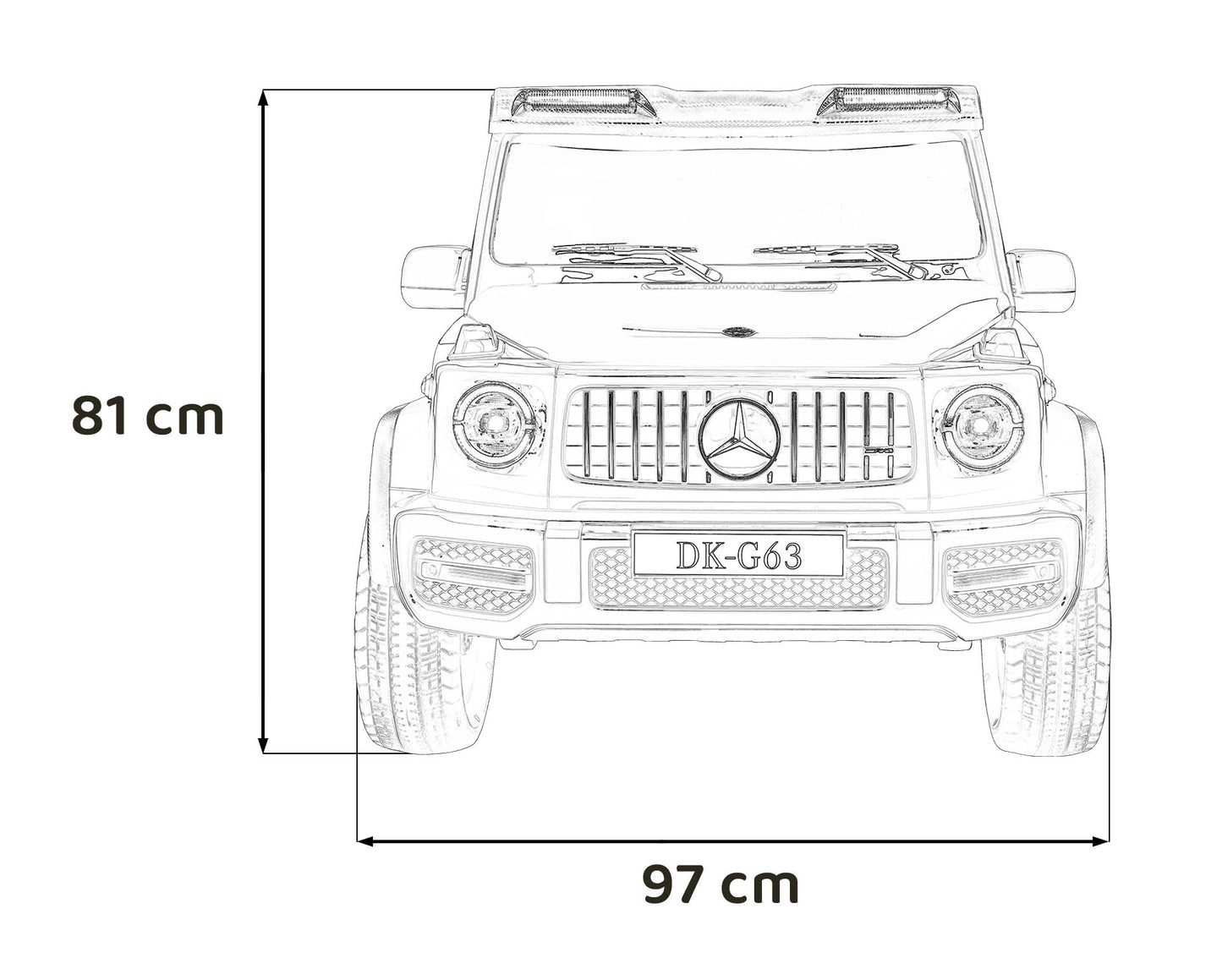 Mercedes Benz G63 AMG XXL | Crvena