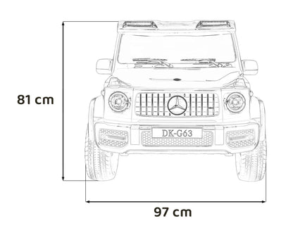 Mercedes Benz G63 AMG XXL | Crvena