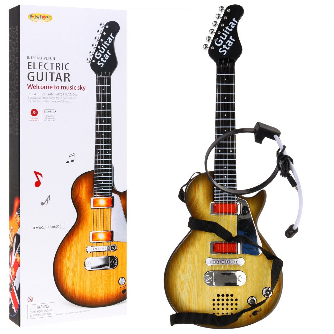Električna gitara Rock — Crvena | Standardna