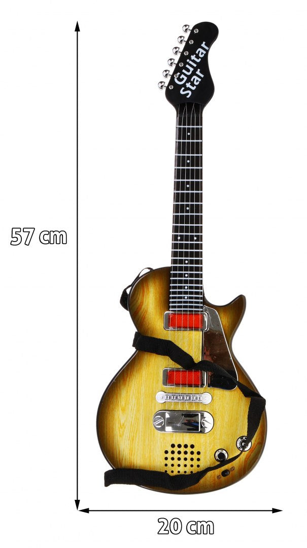 Električna gitara Rock — Crvena | Standardna