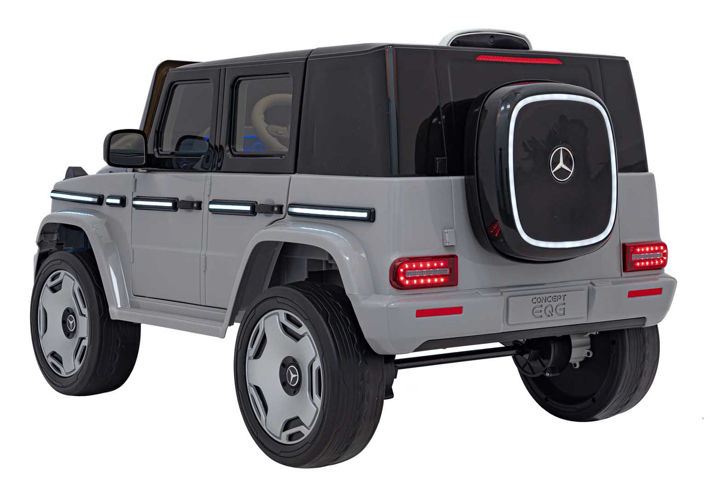 Mercedes Benz EQG crne boje | Srebrna