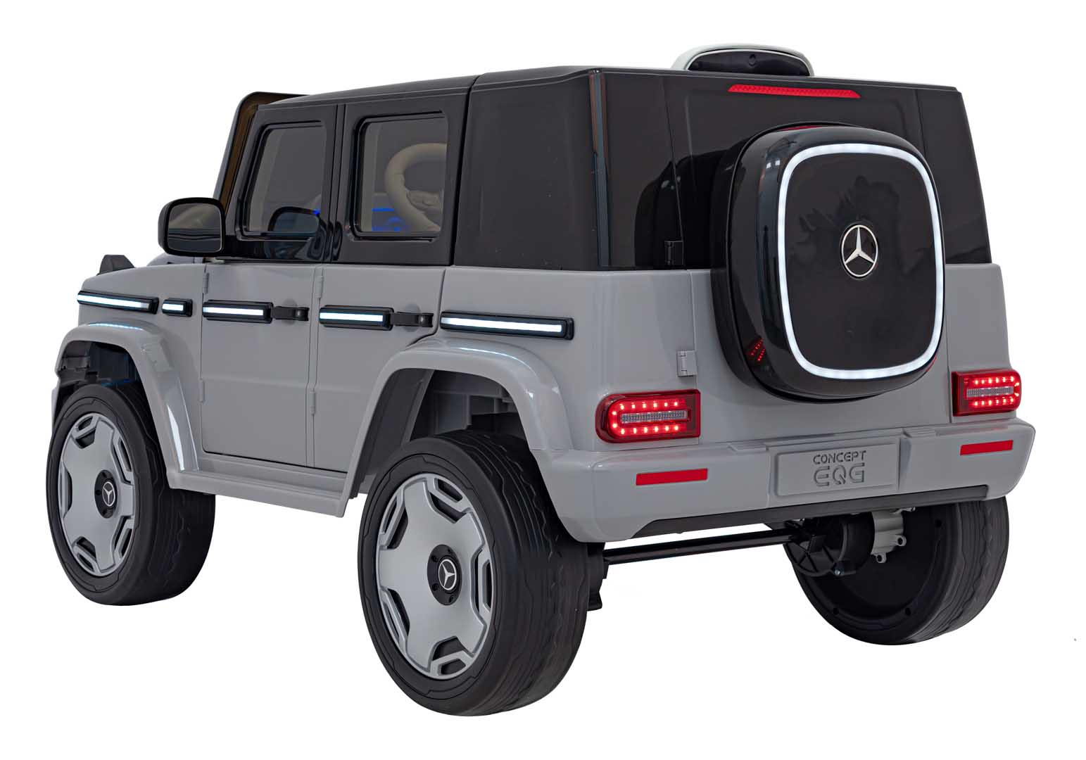 Mercedes Benz EQG crne boje | Srebrna