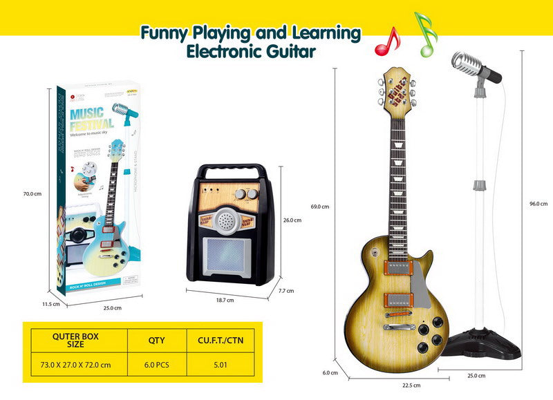 Gitara + set pojačala bronca