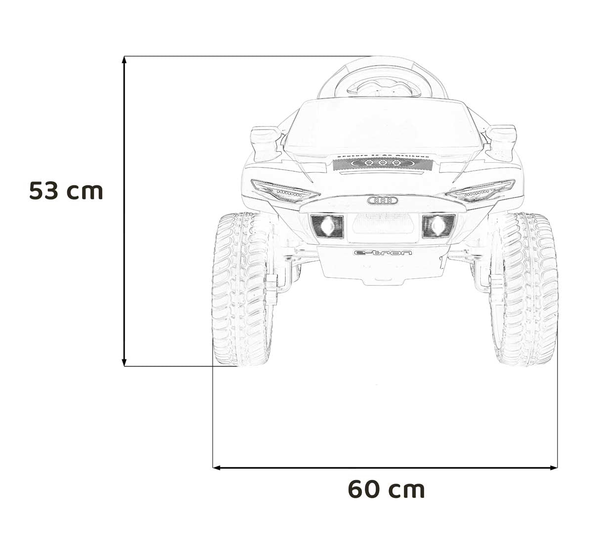 Audi RSQ E-TRON Sivo