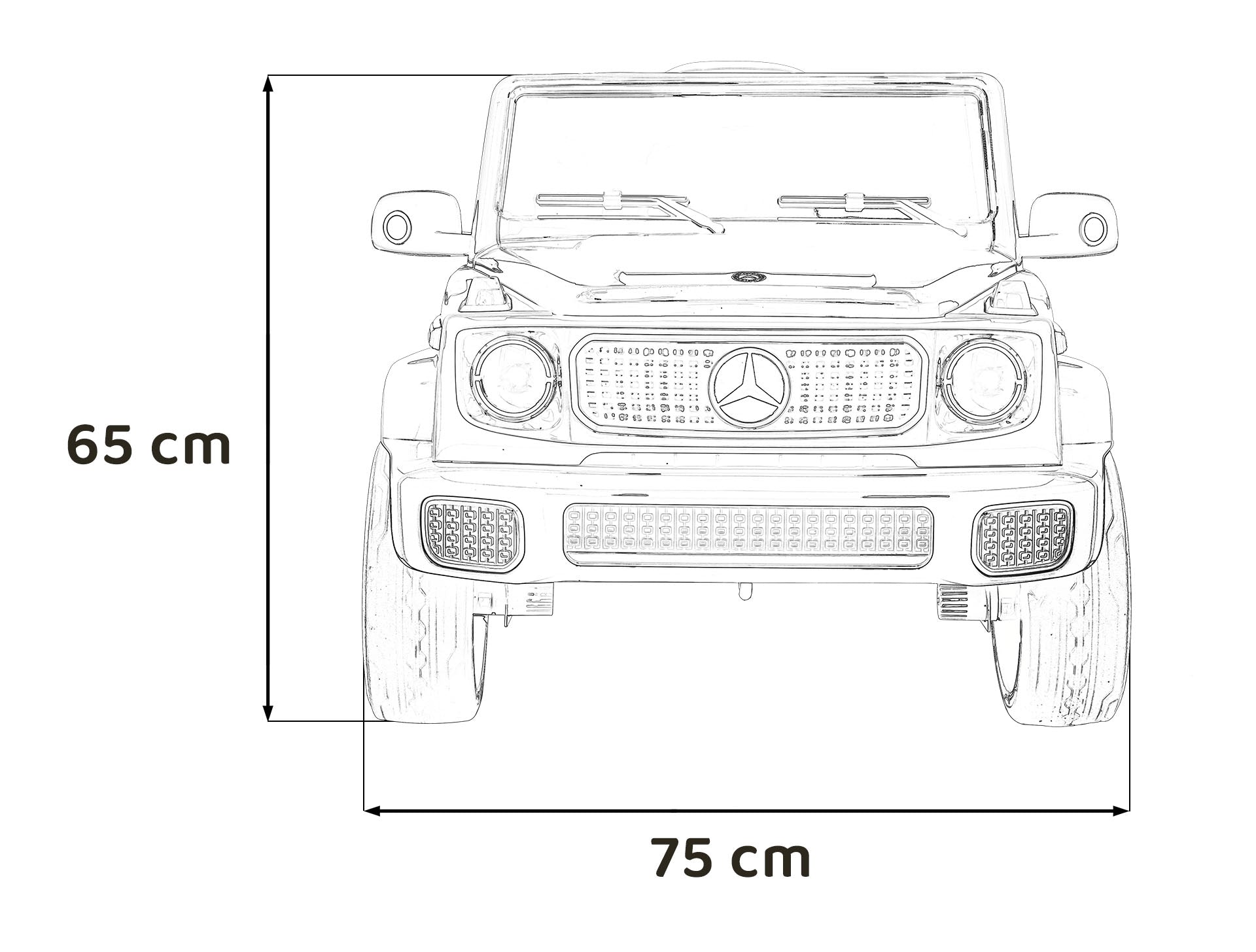 Mercedes Benz EQG crne boje | Srebrna