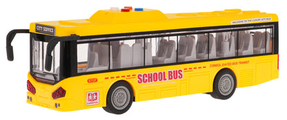 Autobus sa svjetlima i zvukom — Žuta