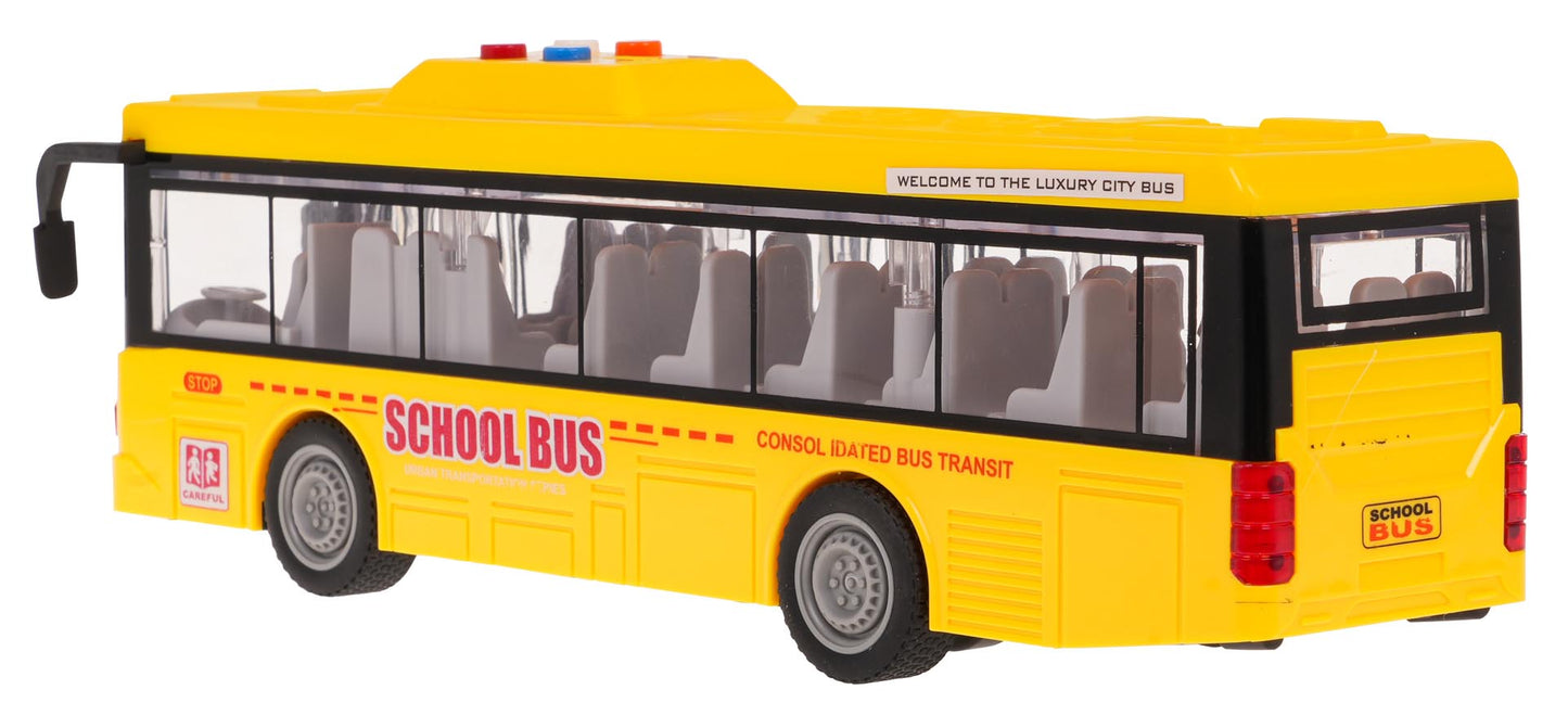 Autobus sa svjetlima i zvukom — Žuta