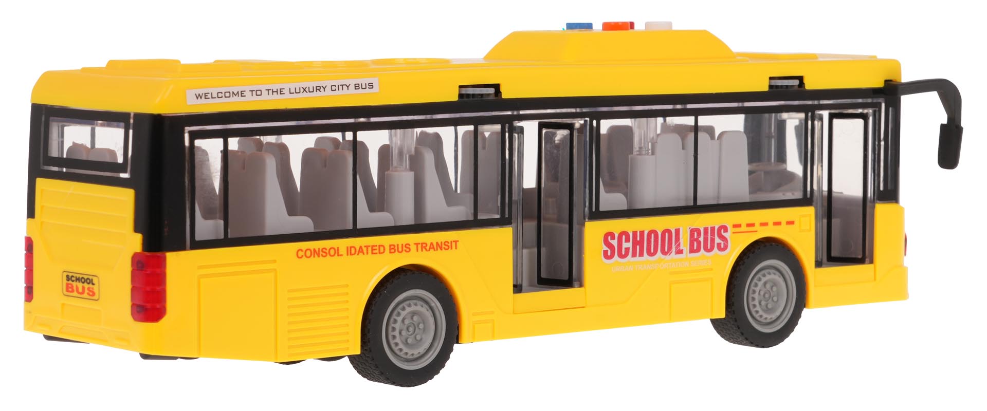Autobus sa svjetlima i zvukom — Žuta