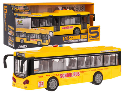 Autobus sa svjetlima i zvukom — Žuta