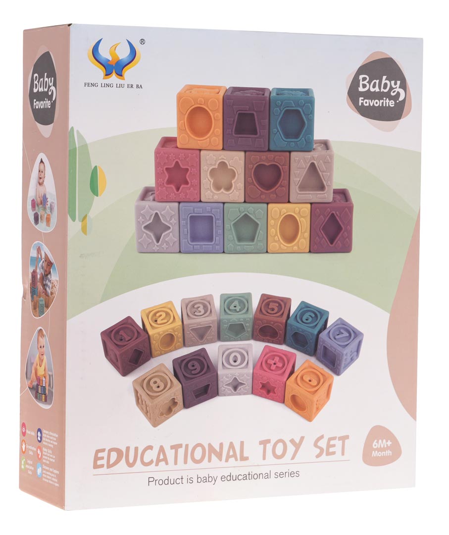 Set Senzorne kocke Brojevi 12 komada