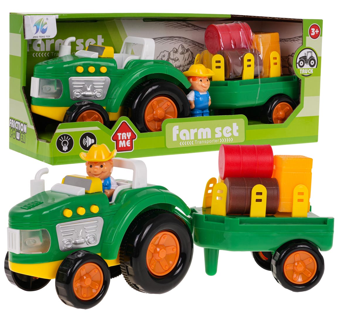 Set traktora i farmera + dodaci